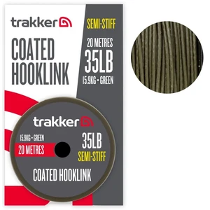 Trakker náväzcová šnúra semi stiff coated hooklink 20 m - 35 lb 15,9 kg