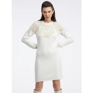 Orsay Cream Women's Sweater Dress - Ladies