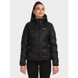 Women's down jacket Kilpi ALBERTA-W Black