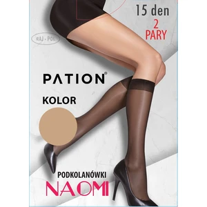 Raj-Pol Woman's Knee Socks Pation Naomi 15 DEN Daino