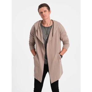 Ombre Men's long hooded sweatshirt PARIS