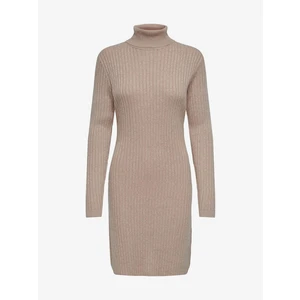 Beige women's sweater dress JDY Novalee - Women