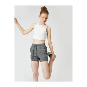 Koton Pocket Detailed Sports Mini Shorts