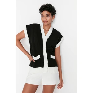 Trendyol Sweater Vest - Black - Regular fit