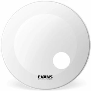 Evans BD22RGCW EQ3 Coated White 22" Bílá Rezonanční blána na buben