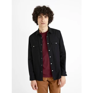 Celio Denim Shirt Modern Fit Cadenlo - Men