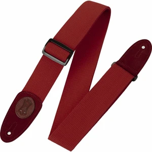 Levys MSSC8-RED Correa de guitarra textil