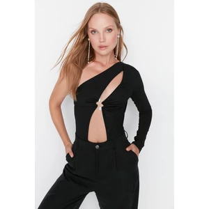 Trendyol Bodysuit - Black - Slim fit