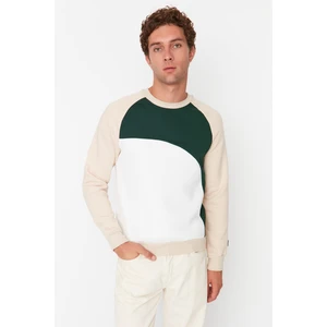 Trendyol Sweatshirt - Beige - Regular fit