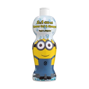 Minions Bathtime Shampoo & Shower Gel sprchový gél a šampón 2 v 1 400 ml