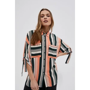 Patterned viscose shirt