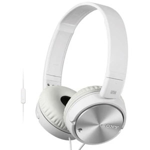 Sony MDR-ZX110NA + handsfree és Noise cancelling, white