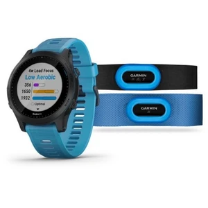 Garmin FORERUNNER 945, Blue/Slate Tri-Bundle