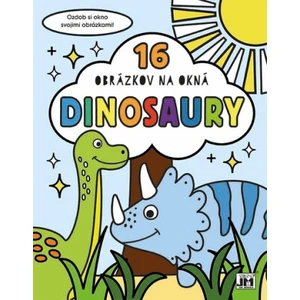 16 obrázkov na okná Dinosaury