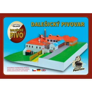 Dalešický pivovar -- Stavebnice papírového modelu [Papírenské zboží]