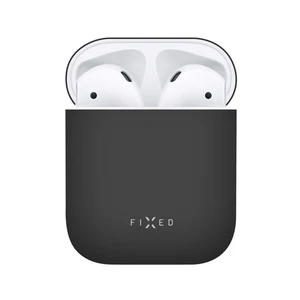 Puzdro FIXED Silky pro Apple Airpods (FIXSIL-753-BK) čierne Silikonové pouzdro FIXED Silky bezpečně ochrání vaše dobíjecí pouzdro na sluchátka Apple A