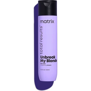 Matrix Posilňujúci šampón pre zosvetlené vlasy Total Results Unbreak My Blonde ( Strength ening Shampoo) 300 ml