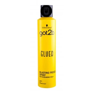 Schwarzkopf Got2b Glued Blasting Freeze Spray 300 ml lak na vlasy unisex extra silná fixácia