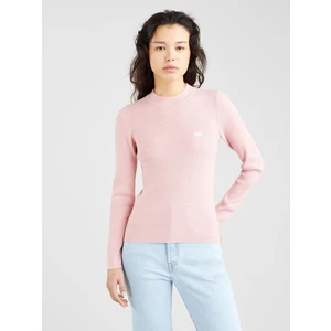 Levi&apos;s Light Pink Women&apos;s Ribbed Sweater Levi&apos;s® Crew Rib - Women