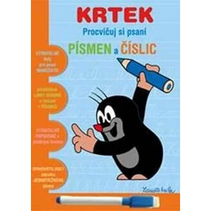 Krtek 1 - Procvičuj si psaní písmen a číslic - Zdeněk Miler