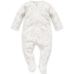 Pinokio Kids's Lovely Day Babyblue Overall Zipped