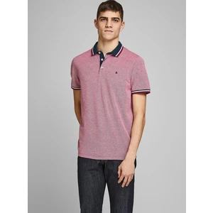 Red Polo T-Shirt Jack & Jones Paulos - Men