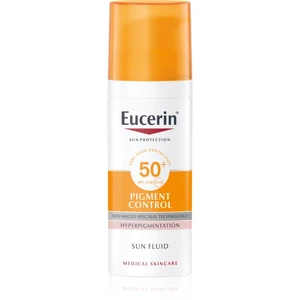 Eucerin Emulzia na opaľovanie na tvár s depigmentačním účinkom Pigment Control SPF 50+ (Pigment Control Sun Fluid) 50 ml