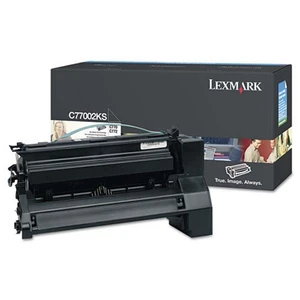 Lexmark C7702KS, black, 6000 str., C77X originálny toner