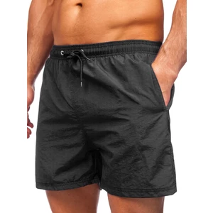 Černé pánské plavecké šortky Bolf YW07003