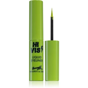 Barry M Hi Vis Neon tekuté linky na oči odtieň Green 2,8 ml