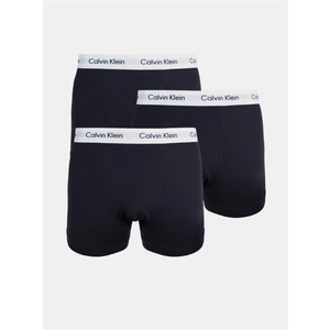 3PACK men's boxers Calvin Klein black (U2662G-001)