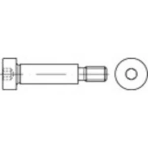 Lícované šrouby TOOLCRAFT 148063, N/A, M16, 80 mm, ocel, 10 ks