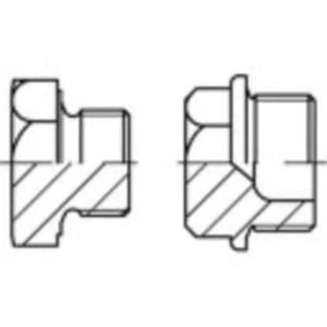 Závěrné šrouby TOOLCRAFT 144004, N/A, M26, ocel, 25 ks