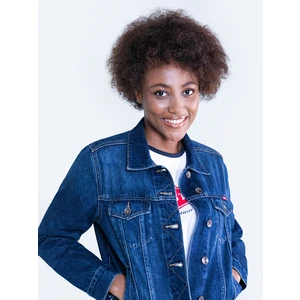 Big Star Woman's Jacket Outerwear 130189  Denim-510