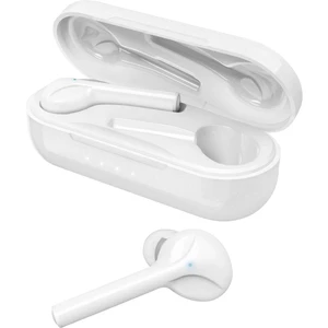 Hama Spirit Go Bluetooth Hi-Fi štupľové slúchadlá do uší Headset, dotykové ovládanie biela
