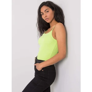 RUE PARIS Basic lime top