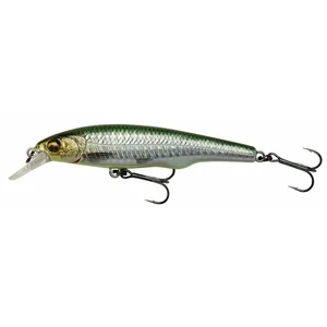 Savage gear wobler gravity twitch suspending green silver - 8,3 cm 10 g