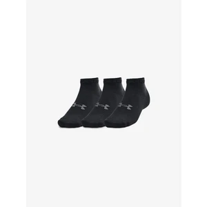 Under Armour Ponožky UA Essential Low Cut 3Pk-BLK - unisex