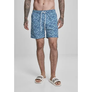 Floral Swim Shorts Navy