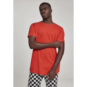 Shaped Long Tee bloodorange