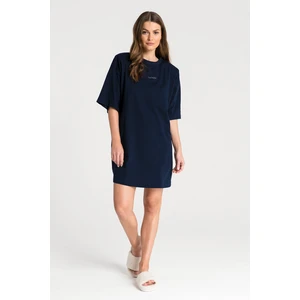 LaLupa Woman's Nighties LA068 Navy Blue