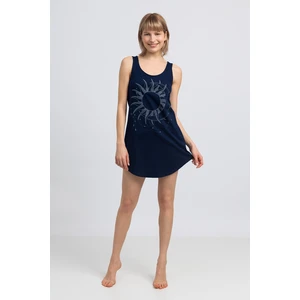 LaLupa Woman's Top LA050 Navy Blue