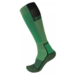 HUSKY Snow-ski socks green / black