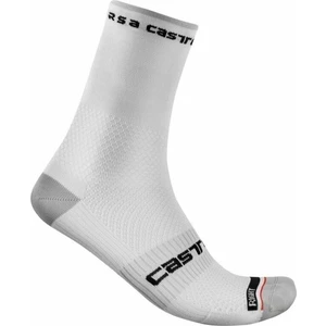 Castelli Rosso Corsa Pro 15 Socks White L/XL