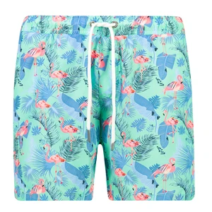 Pánské koupací kraťasy Trendyol Tropical Print