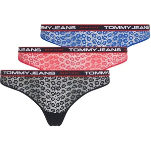 3PACK Women's Thongs Tommy Hilfiger multicolor