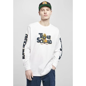 Space Jam Taz Pose Long Sleeve White