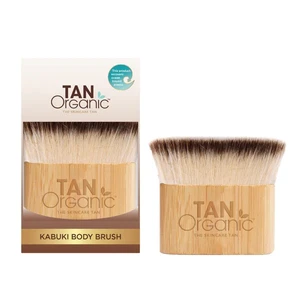 Tan Organic Bambusový kabuki štetec na telo ( Body Brush)