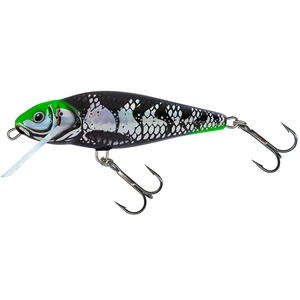 Salmo wobler perch floating holo dark green head - 12 cm