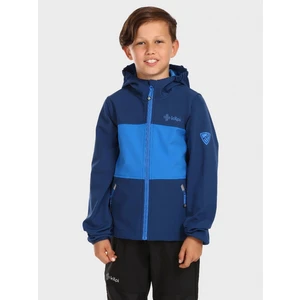 Boys' softshell jacket Kilpi RAVIO-J Blue